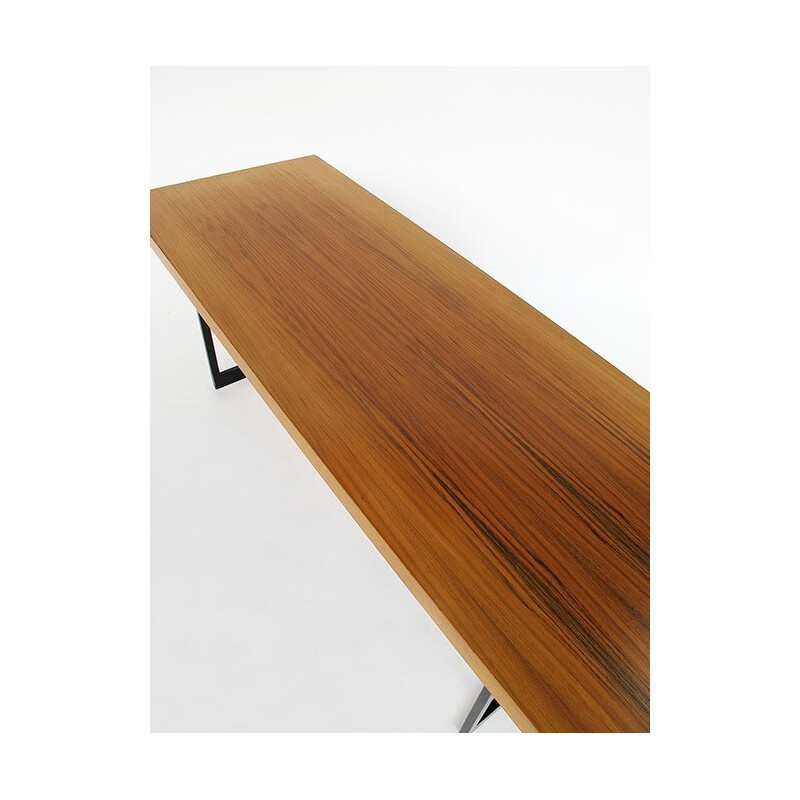 Coffee table in walnut, Dieter WAECKERLIN - 1960s