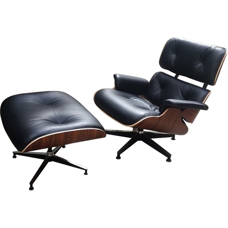 Eames lounge chair & ottoman by Eames for Herman Miller - 2000s