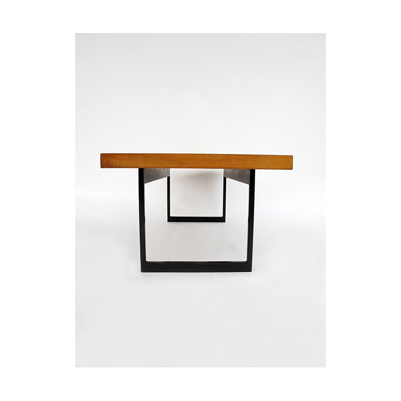 Table basse en noyer, Dieter WAECKERLIN - années 60