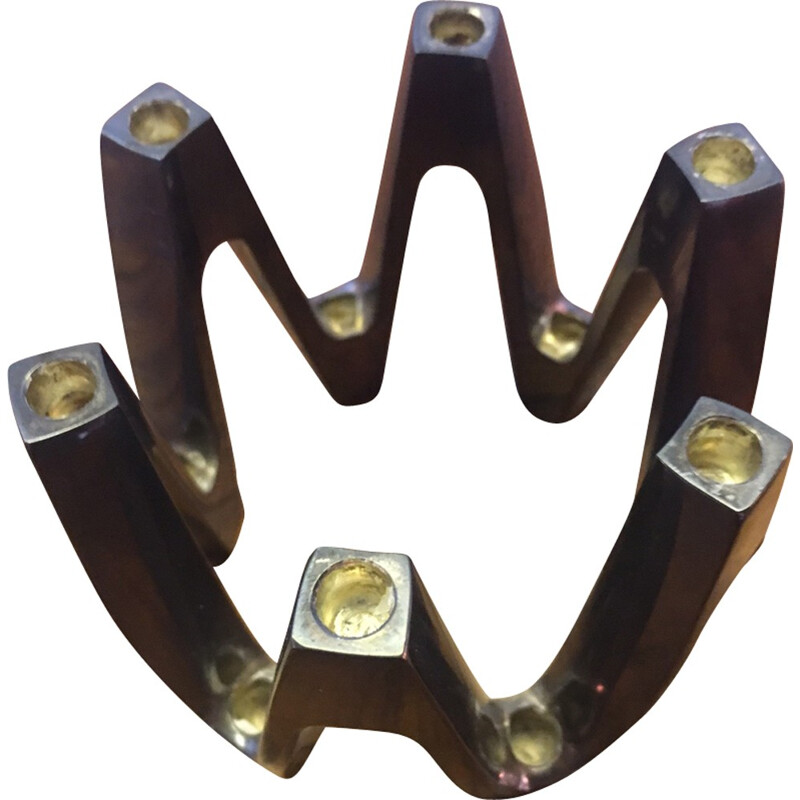 Candleholder Crown by Dank Design - 1960s