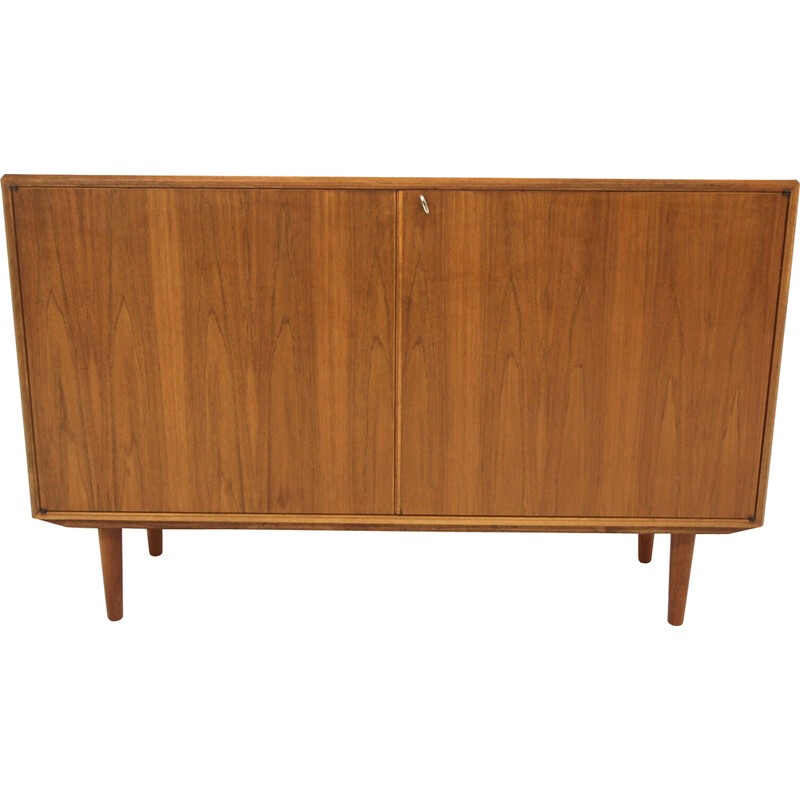 Vintage walnut sideboard by Bertil Fridhagen for Bodafors, Sweden 1960