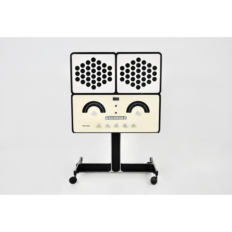 Vintage RR-126 stereo radio by Pier Giacomo te Achille Castiglioni for Brionvega, 1960