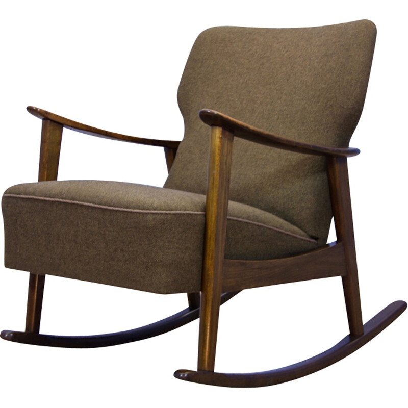 Danish vintage rocking chair - 1960s