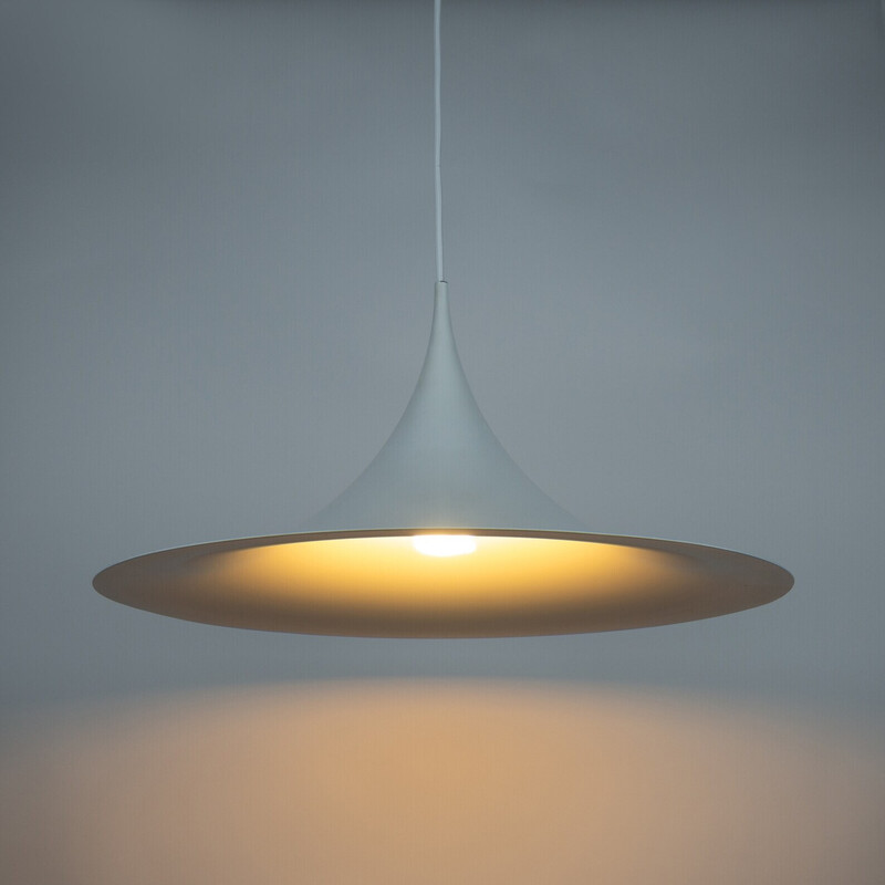 Vintage Semi pendant lamp by Bonderup and Thorup for Fog og Morup, Denmark 1968