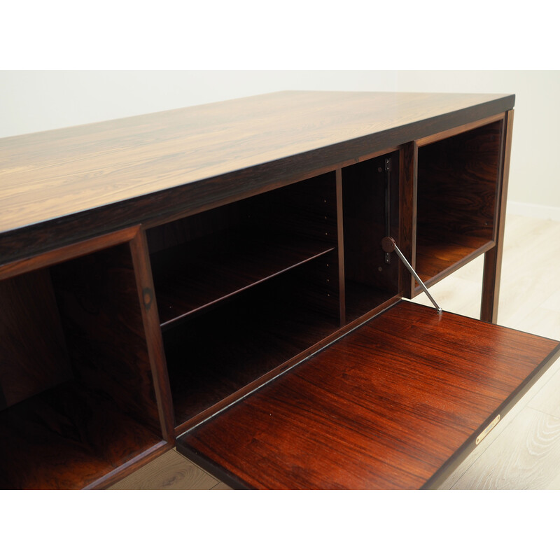 Vintage desk Model no. 77 in rosewood veneer and solid wood by Omann Jun, Denmark 1970