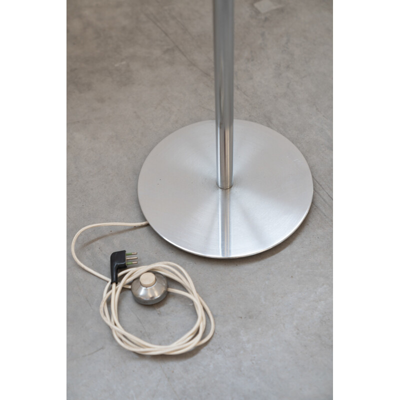 Lampadaire vintage en métal chromé par Harvey Guzzini pour Guzzini, Italie 1960