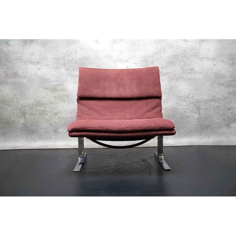 Fauteuil vintage Onda Wave par Giovanni Offredi pour Saporiti, 1970