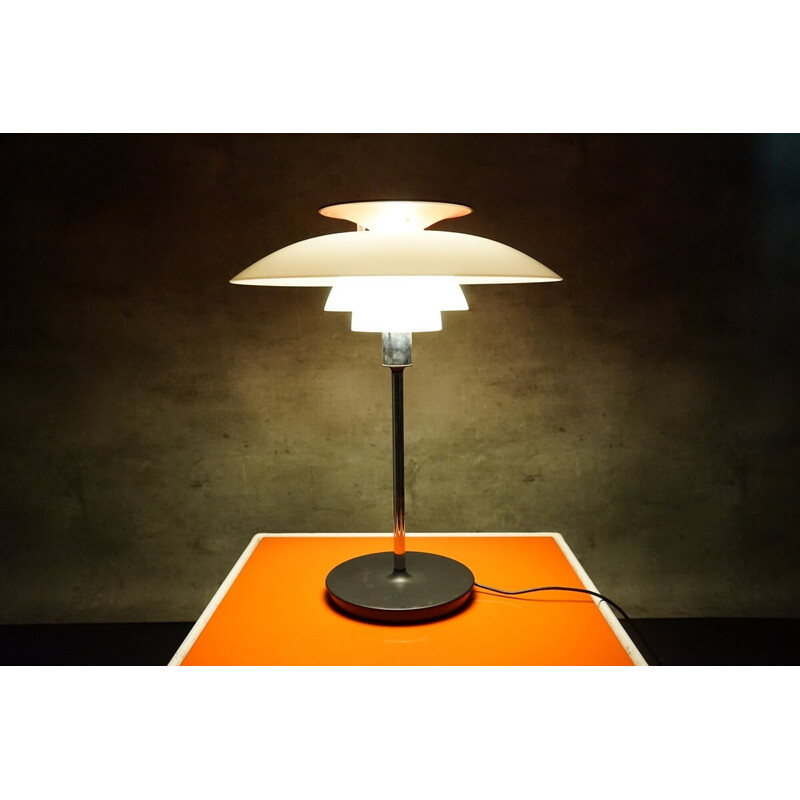 Vintage PH-80 table lamp in ABS plastic by Poul Henningsen for Louis Poulsen, 1970