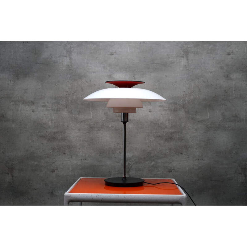 Lampe de table vintage PH-80 en plastique ABS par Poul Henningsen pour Louis Poulsen, 1970