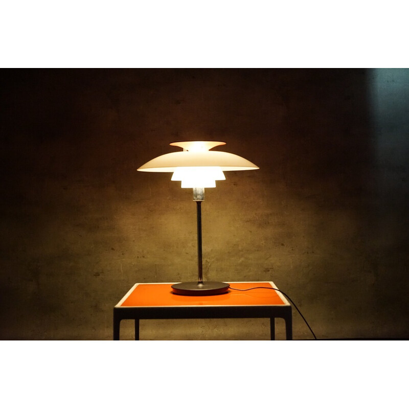 Lampe de table vintage PH-80 en plastique ABS par Poul Henningsen pour Louis Poulsen, 1970