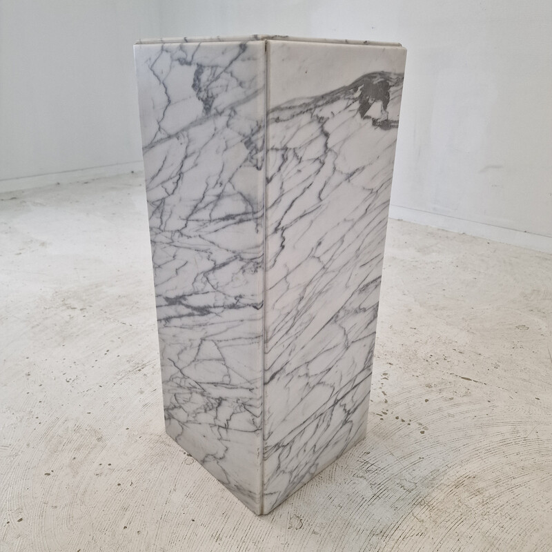 Vintage marble side table, Italy 1970