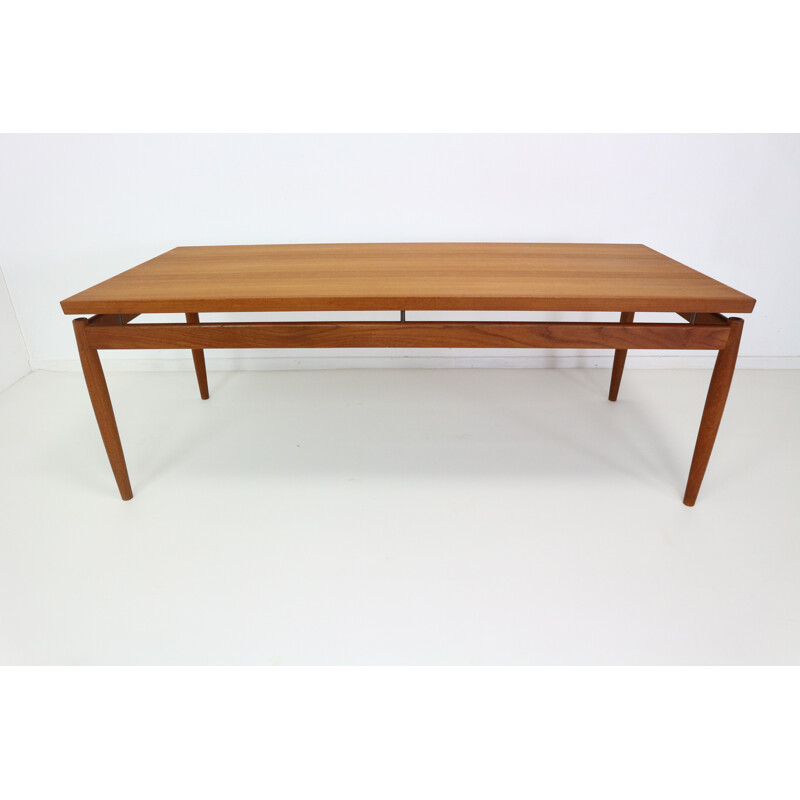 France & Son Coffee Table in Teak, Grete Jalk - 1960s