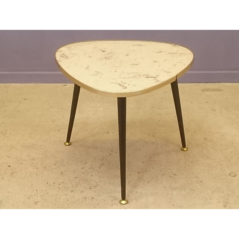 Tripod shaped tripod coffee table - 1950s