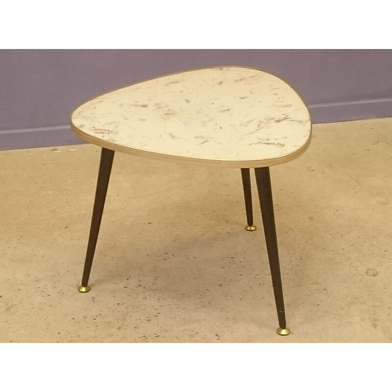 Tripod shaped tripod coffee table - 1950s