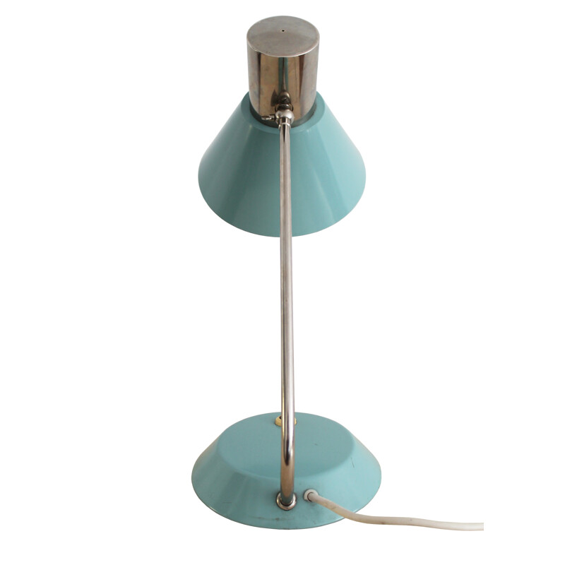 Lampe de table industrielle tchèque vintage - 1970