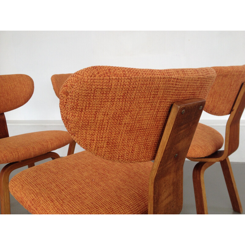 Set of 4 Type SB 37 dining chairs by Cees Braakman for Pastoe UMS - 1960s
