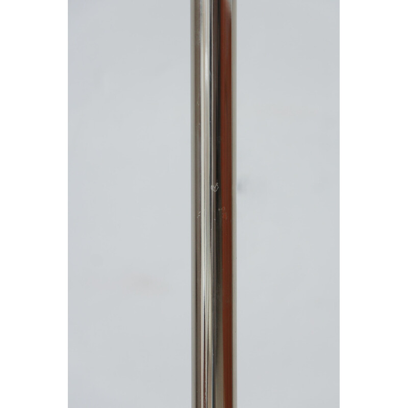 Vintage chrome-plated metal floor lamp by Gaetano Sciolari, Italy 1970