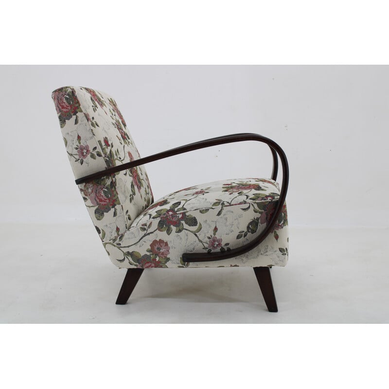 Vintage goblin armchair by Jindrich Halabala, Czechoslovakia 1950