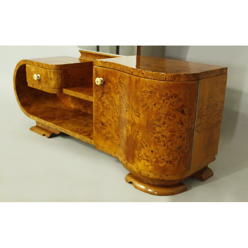 Vintage dressing table in maple wood, 1930
