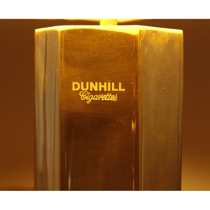 Vintage brass lamp by Ingo Maurer for Dunhill, 1960