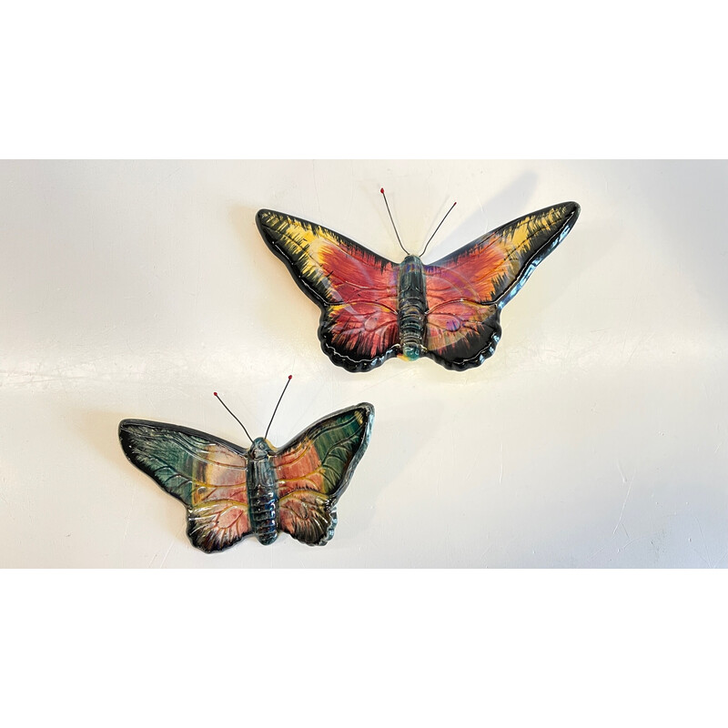 Paragüero Cerámica Mariposas