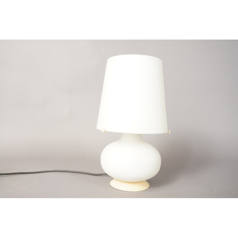 Vintage table lamp by Max Ingrand for Fontana Arte, Italy 1975