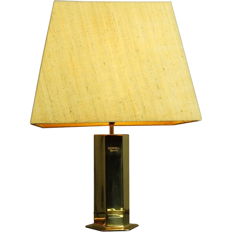 Vintage messing lamp van Ingo Maurer voor Dunhill, 1960