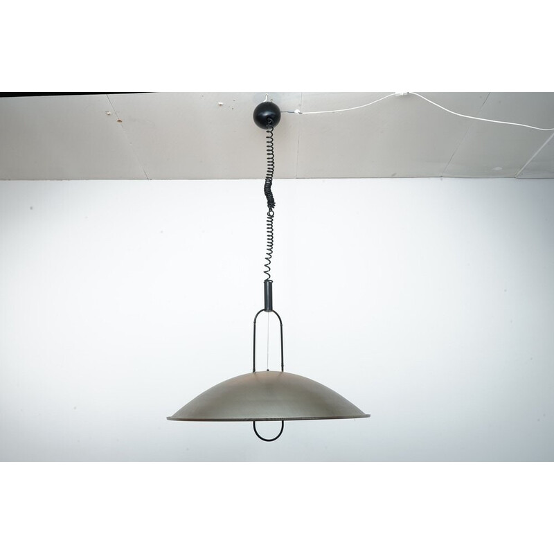 Vintage Macumba metal pendant lamp by Ernesto Gismondi for Artemide, 1979