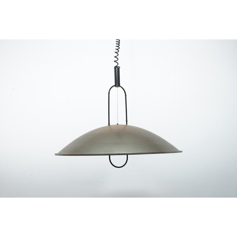 Vintage Macumba metal pendant lamp by Ernesto Gismondi for Artemide, 1979