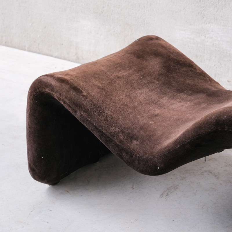Vintage 'Etcetera' lounge chair with footrest by Jans Ekselius for Joc, Sweden 1970