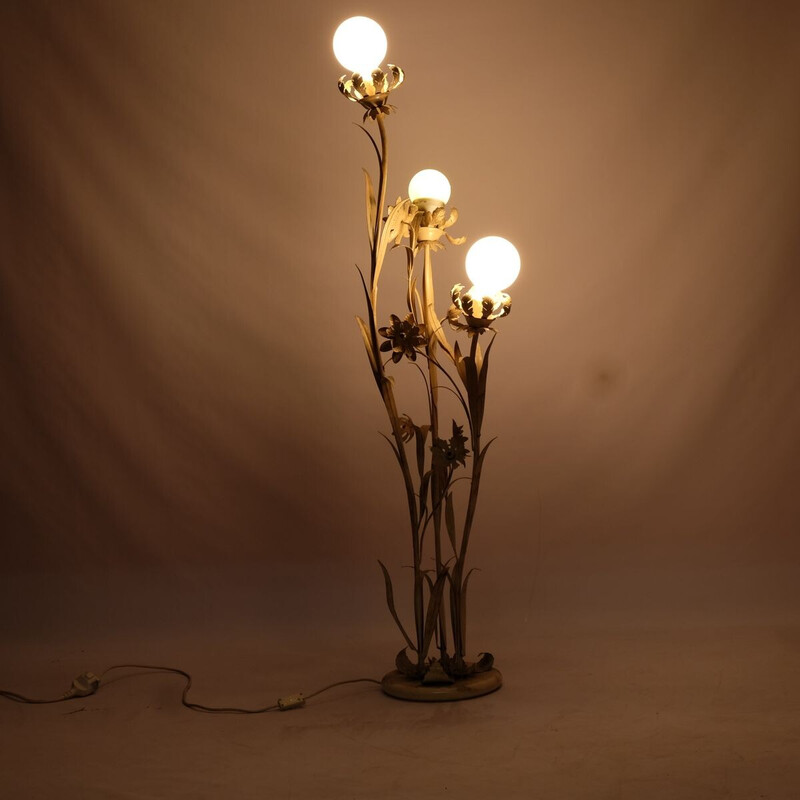Lampe vintage en métal, Allemagne 1970