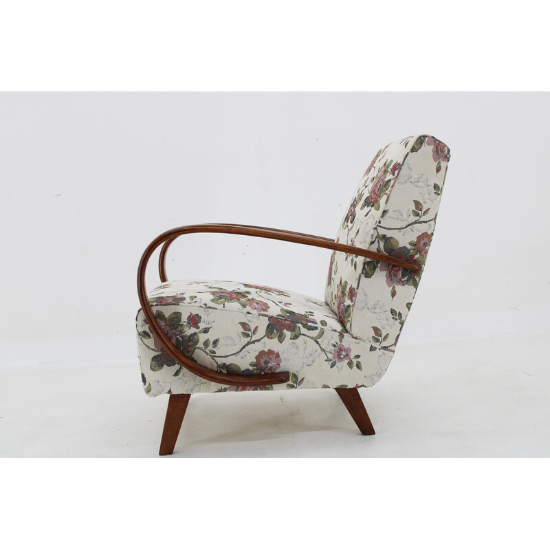 Vintage Gobelin armchair by Jindrich Halabala, Czechoslovakia 1950