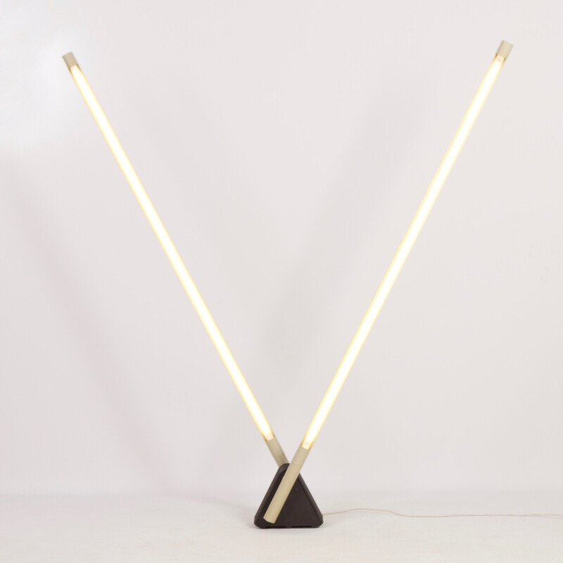 Sistema Flu lamp by Rodolfo Bonetto produced by Luci - 1980s