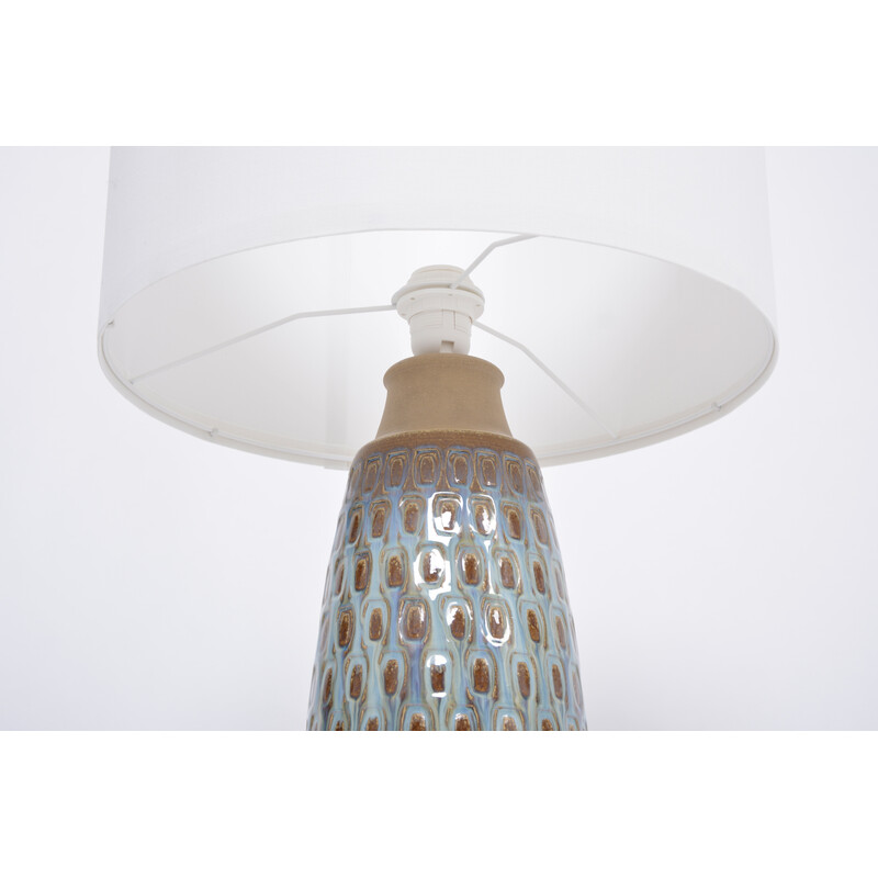 Vintage model 3017 ceramic table lamp by Einar Johansen for Soholm, Denmark 1960