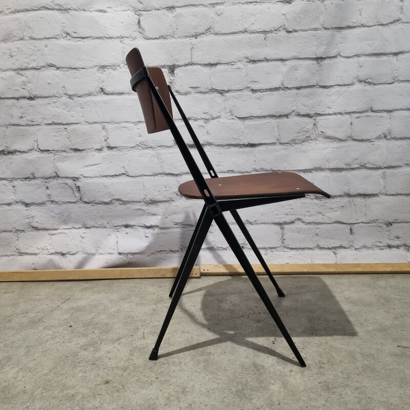 Chaise vintage Pyramide par Wim Winders pour Ahrend de Cirkel, 1960