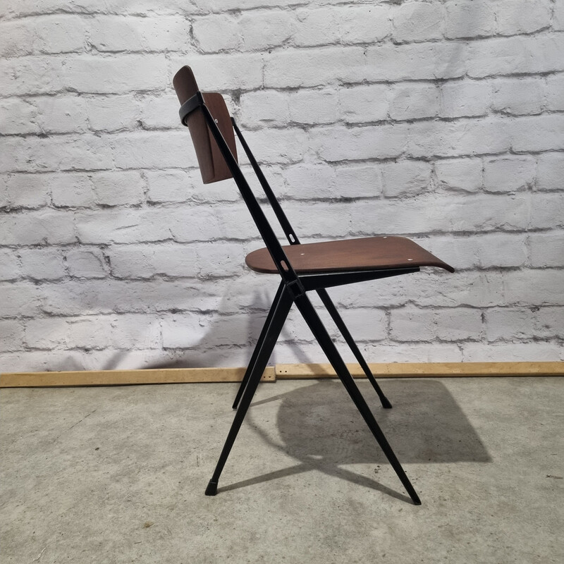 Vintage Pyramide chair by Wim Winders for Ahrend de Cirkel, 1960