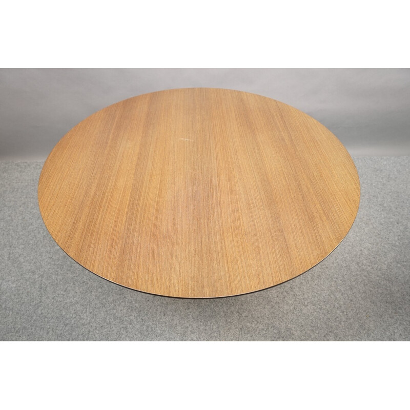 Vintage dining room table in wood and resopal by Eero Saarinen for Knoll International