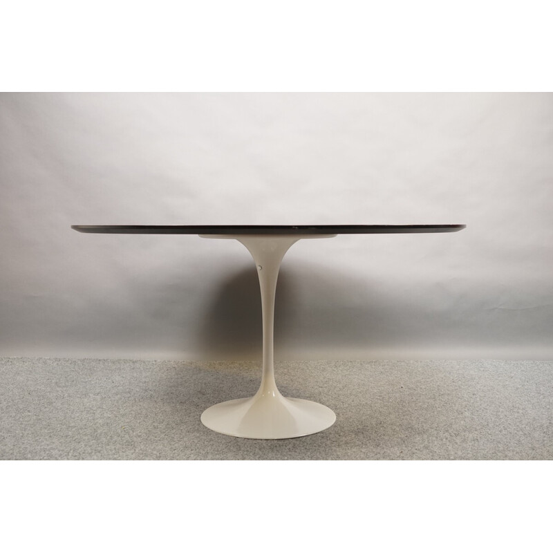 Vintage dining room table in wood and resopal by Eero Saarinen for Knoll International