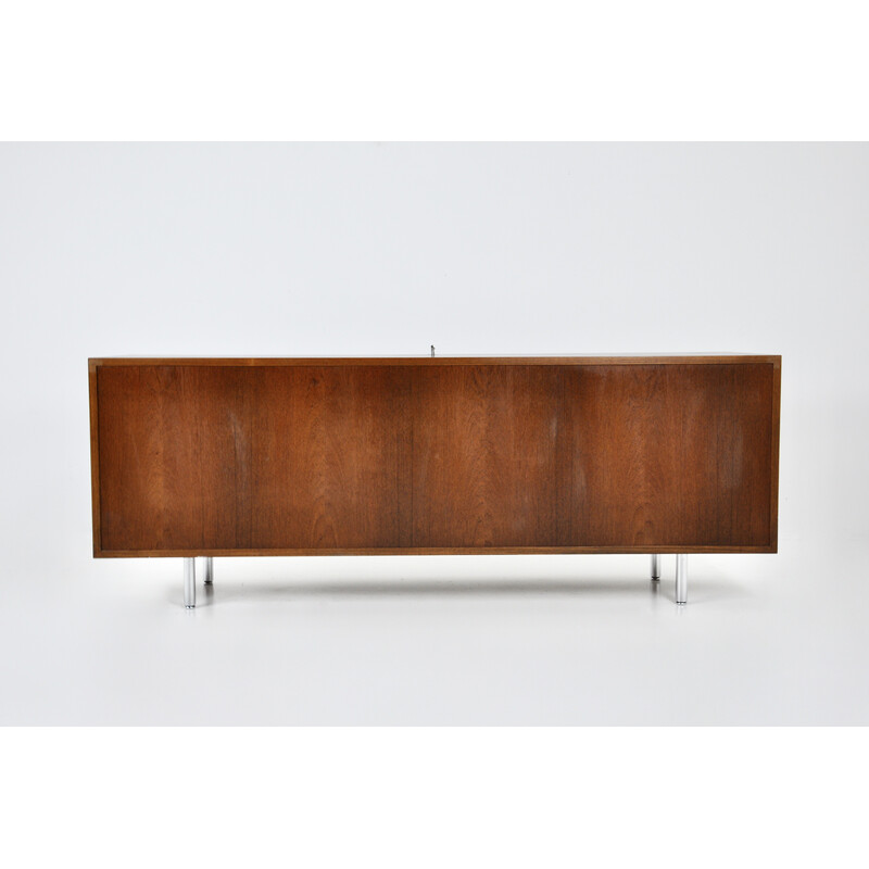 Vintage wood and metal sideboard by George Nelson for Herman Miller, 1970