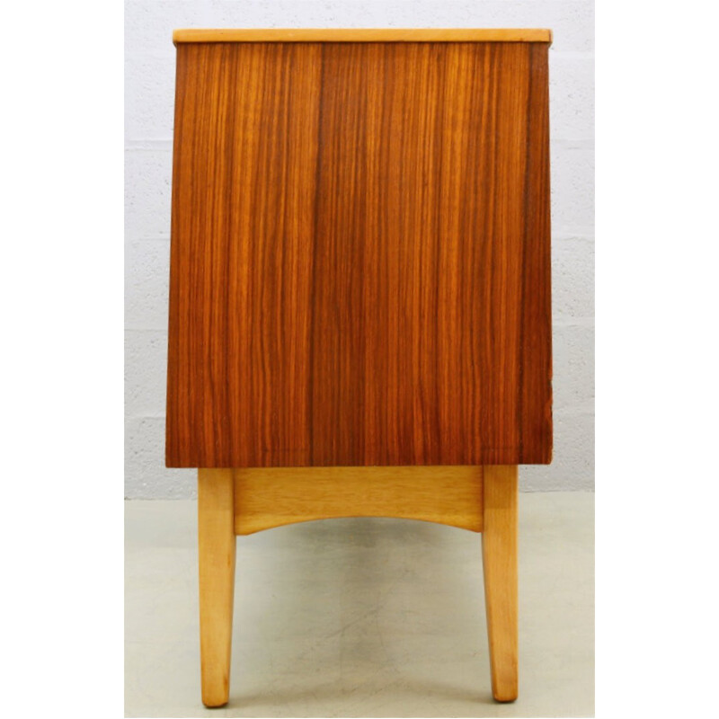 Mid-Century rosewood and metal sideboard -  1960s 
