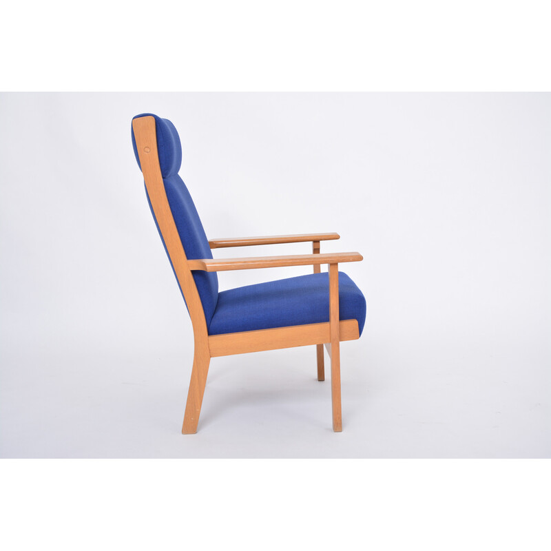 Vintage GE 181 A lounge chair by Hans J. Wegner for Getama