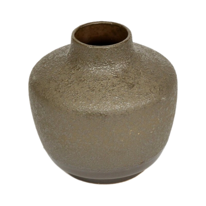 Vintage ceramic vase for Veb Keramik Werke Haldensleben, Germany 1970