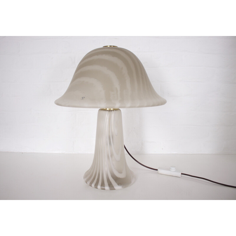 Orange Mushroom Lamp by Peill and Putzler, 1970s for sale at Pamono