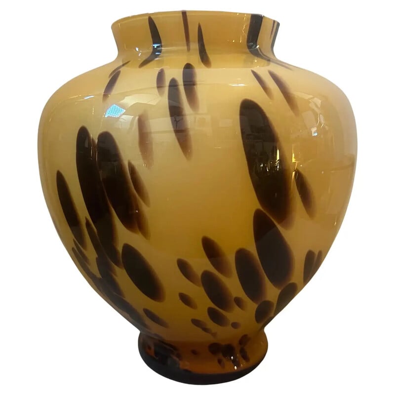 Vintage Murano glass turtle vase, 1970