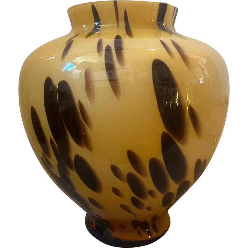 Vintage Murano glass turtle vase, 1970