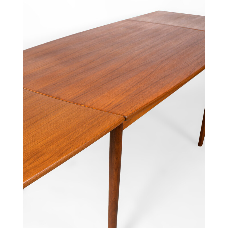 Vintage extendable teak wood dining table, Denmark