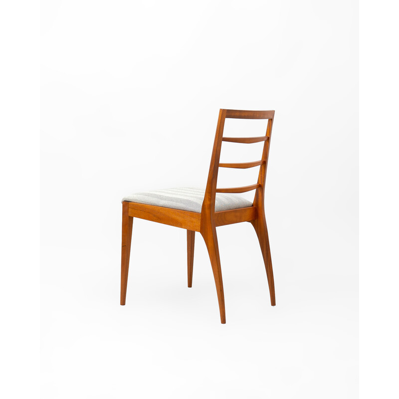 Pair of vintage Dunvegan teak dining chairs by Tom Robertson for A.H. Mcintosh and Co., 1960
