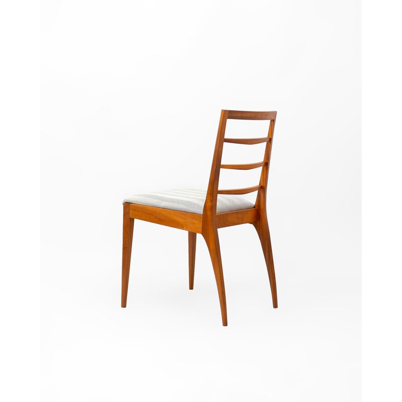 Pair of vintage Dunvegan teak dining chairs by Tom Robertson for A.H. Mcintosh and Co., 1960