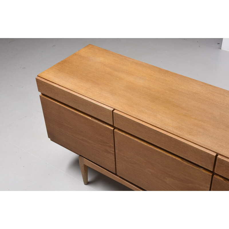 Oak sideboard by Kofod-Larsen for Faarup Møbelfabrik, Danmark - 1950s 