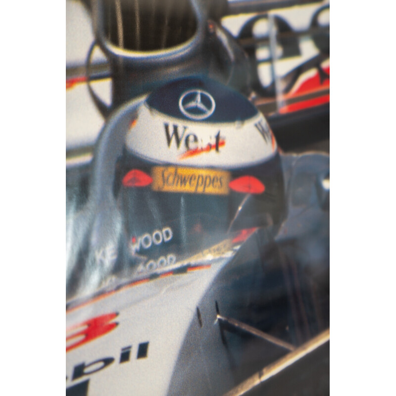 Affiche vintage West McLaren Mercedes, Italie 1998